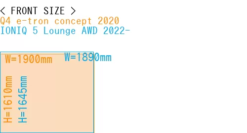 #Q4 e-tron concept 2020 + IONIQ 5 Lounge AWD 2022-